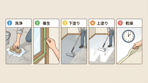 夏の冷房代を節約︕DIYでできるベランダ・屋根の「遮熱塗料」の効果と正しい⼿順