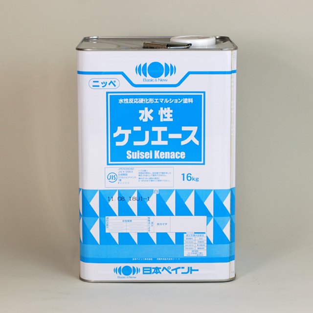 新しく着き 水性ケンエース 淡彩色 16kg 日本ペイント 水性塗料 10000166