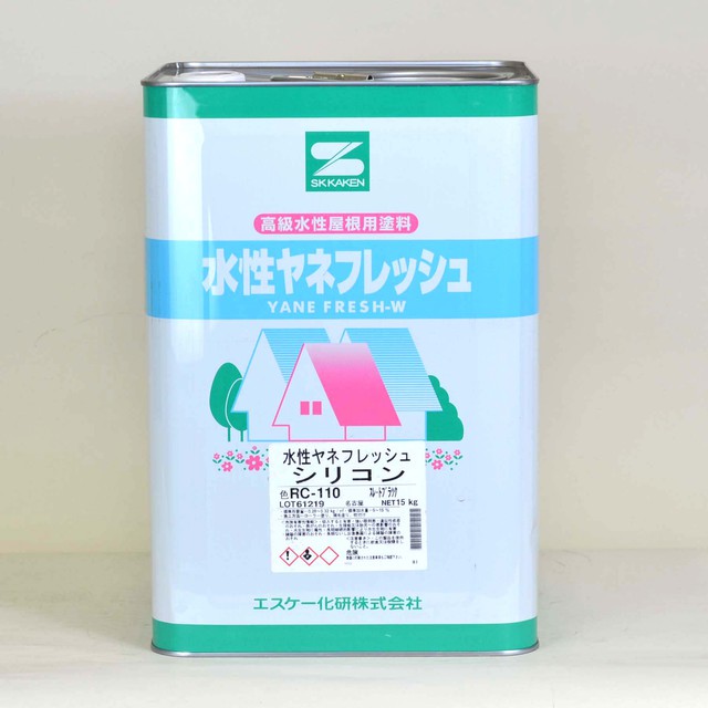 大幅値下げランキング ヤネフレッシュＦ 16Kセット A色 ３分艶 エスケー化研 屋根用塗料