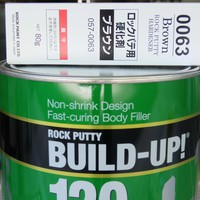 特価品_ロックパテ　ビルドアップ120+硬化剤（0063）付　缶ヘコミ